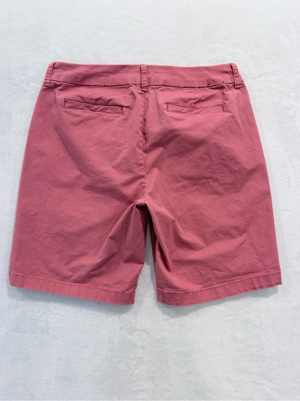 J.Crew Women’s Faded Red Chino Bermuda Shorts Size 6 Stretch - Picture 4 of 9